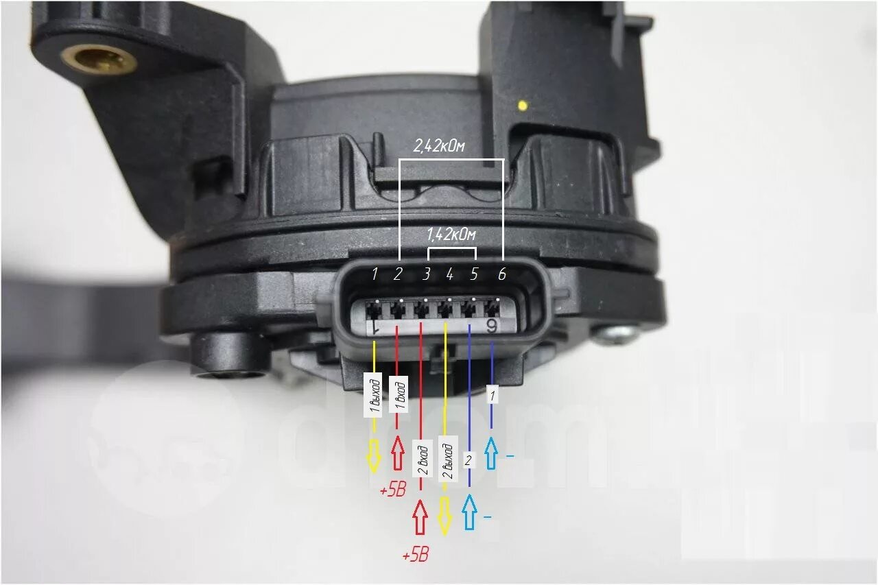 Распиновка педали газа Установка круиз-контроля на Логан 2 - Renault Logan (2G), 1,6 л, 2015 года тюнин