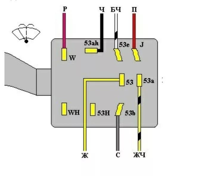 Распиновка подрулевого переключателя Замена подрулевых переключателей - Lada 21031, 1,5 л, 1975 года тюнинг DRIVE2