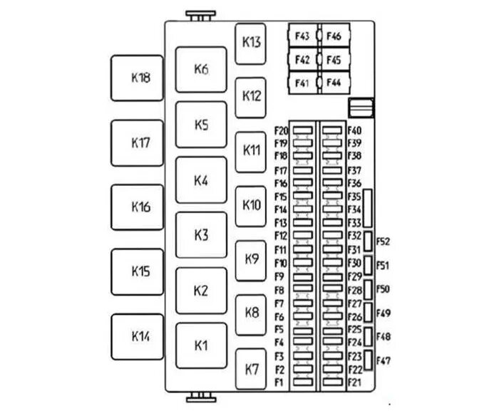 Распиновка предохранителей гранта Распиновка монтажного блока лада гранта 60 фото - KubZap.ru
