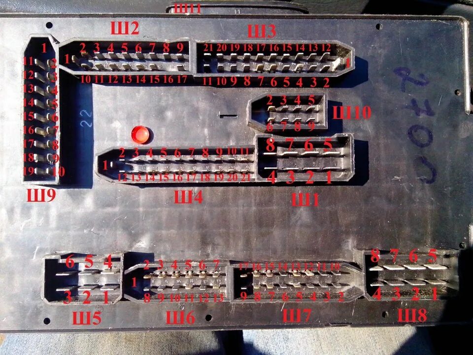 Распиновка предохранителей ваз Как найти короткое замыкание ВАЗ-2109 - Lada 21093i, 1,5 л, 2001 года электроник
