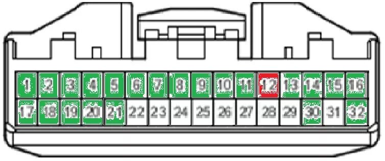 Распиновка приборной панели тойота Замена приборной панели, комбинация приборов Corolla E120, распиновка - Toyota C