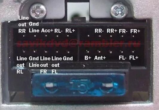 Распиновка пролоджи Подключение магнитолы (распиновка) - Toyota Carina E, 2 л, 1994 года электроника