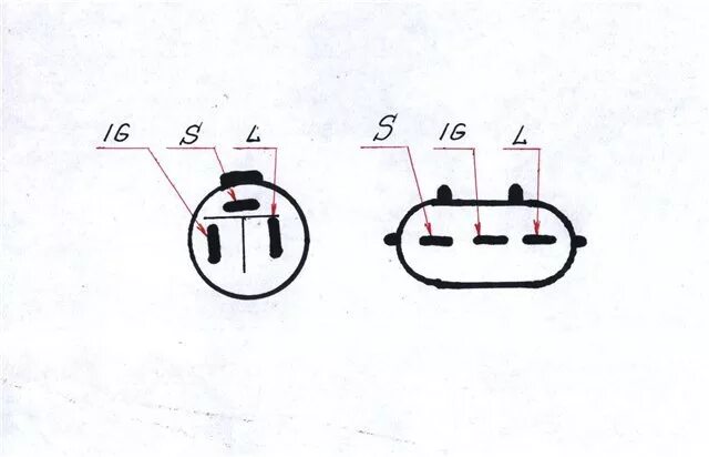 Распиновка проводов генератора замена генератора - Toyota Corolla (100), 2 л, 1991 года своими руками DRIVE2