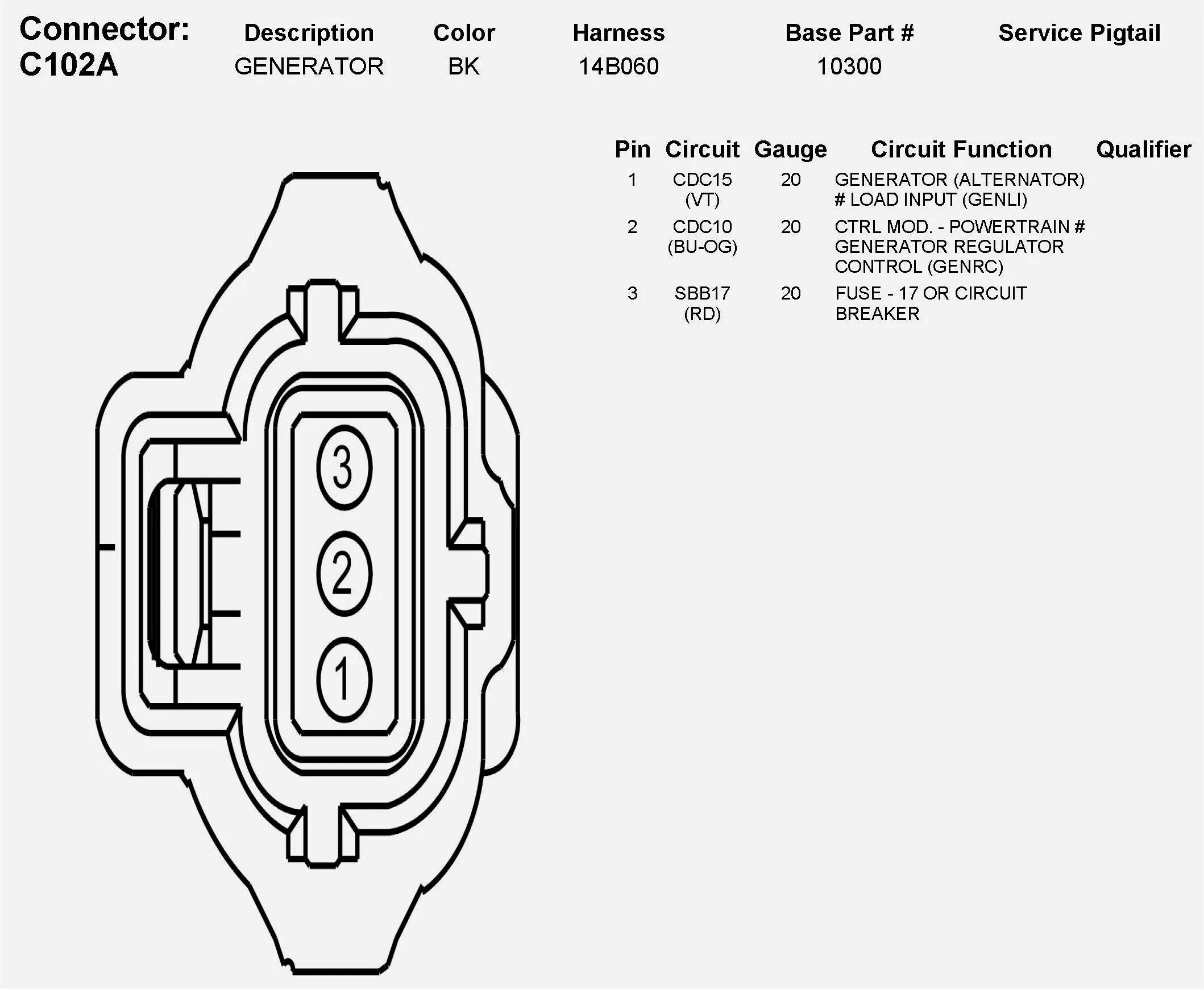 Распиновка проводов генератора Ac Delco Alternator Wiring 4 Wire Wiring Diagram Image