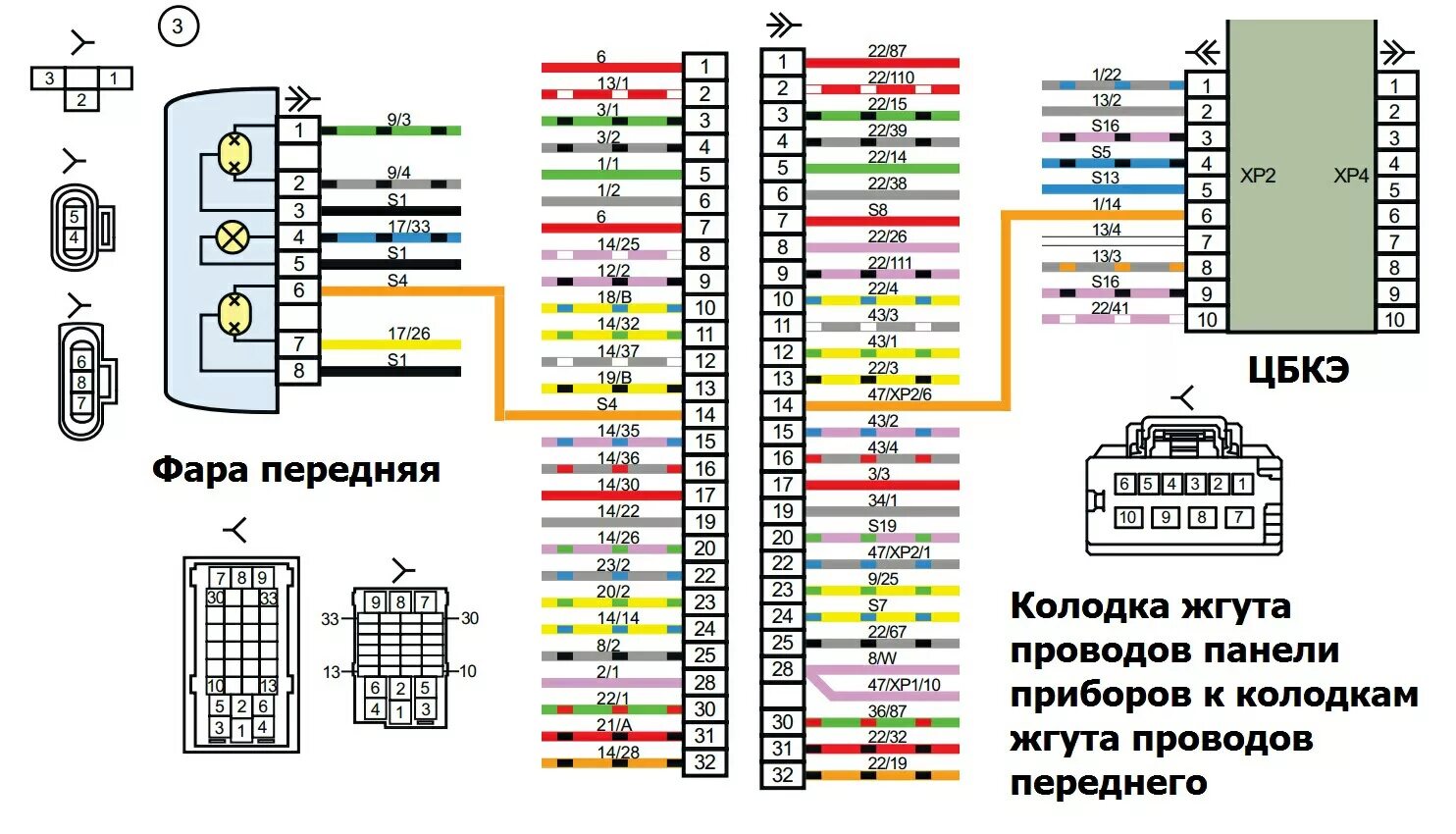 Электросхемы и распиновки Гранта FL в комплектации люкс престиж. Эксклюзив - DRI