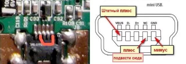 Распиновка регистратора Кабель для видеорегистратора