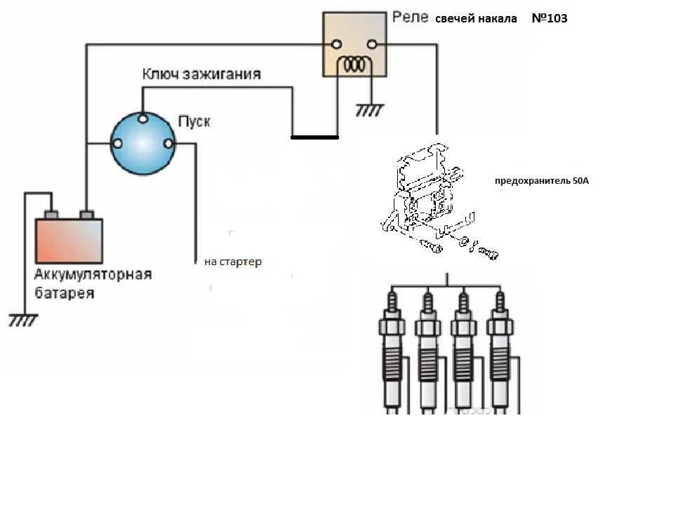 Распиновка реле 0281003039 свечей накала схема подключения Картинки ПИТАНИЕ НА СВЕЧИ НАКАЛА