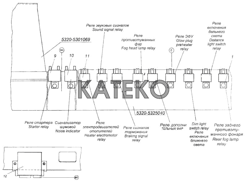 Распиновка реле камаз Схема стеклоподъемника камаз 65115 - фото - АвтоМастер Инфо