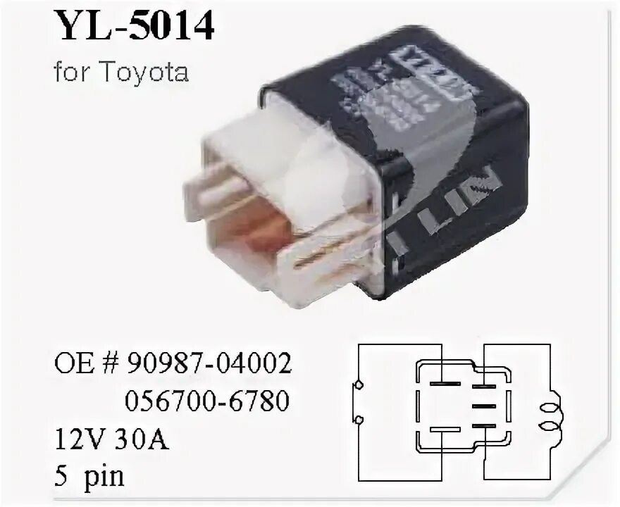 Распиновка реле тойота Taiwan Transportation Equipment Guide TTG - YI-LIN MOTOR PARTS CO., LTD. - Power