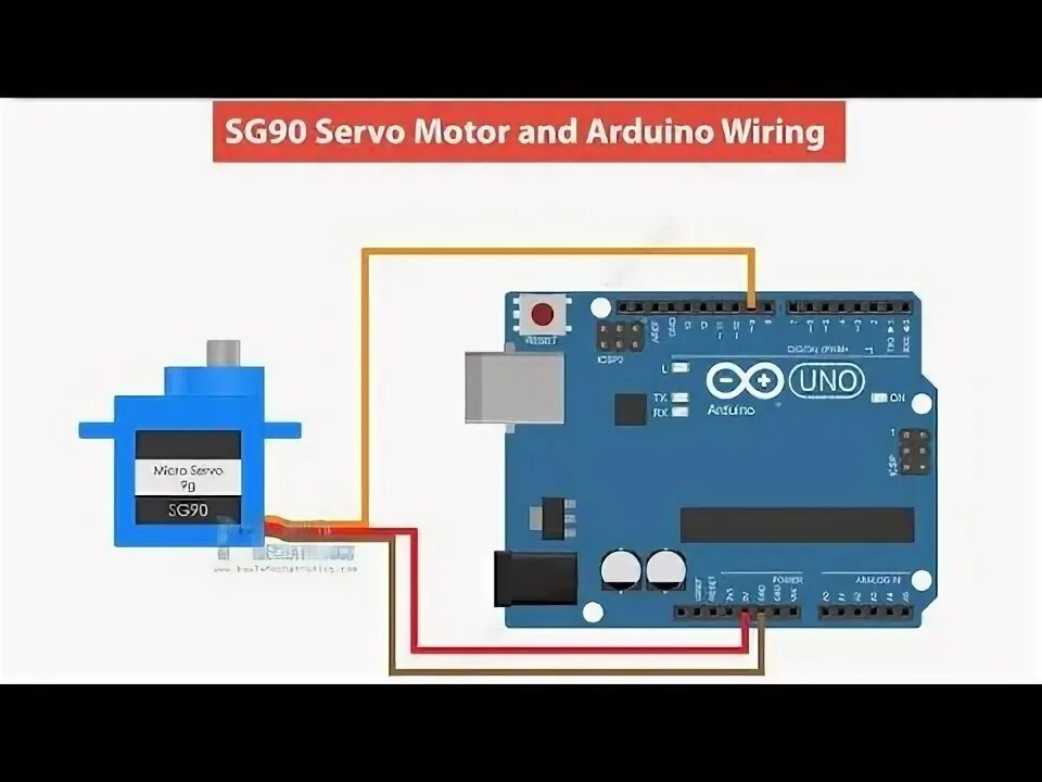 Распиновка сервопривода How to operate Servo Motor by Arduino.(Bangla Explaination) - YouTube