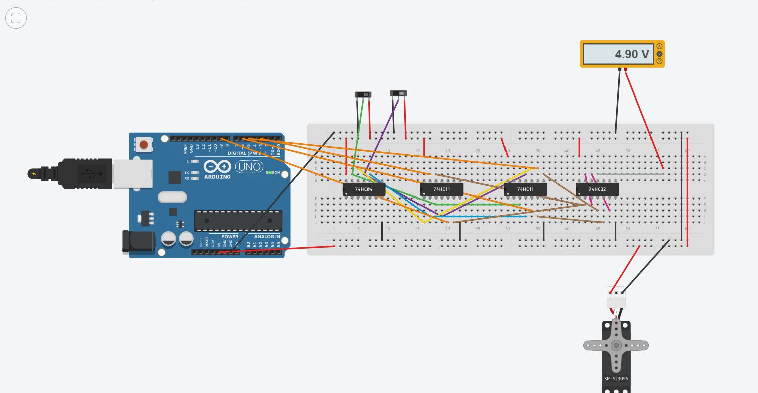 Распиновка сервопривода pwm - Using 4x1 MUX to control a servo - Arduino Stack Exchange