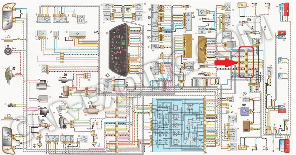 Распиновка схемы ваз Проблемы с электрикой 2110 - Сообщество "Лада 2110, 2111, 2112, 112, Богдан" на 