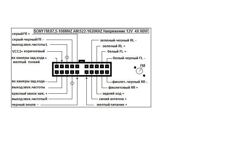 Распиновка соня Как подключить магнитолу supra scd 406u - фото - АвтоМастер Инфо