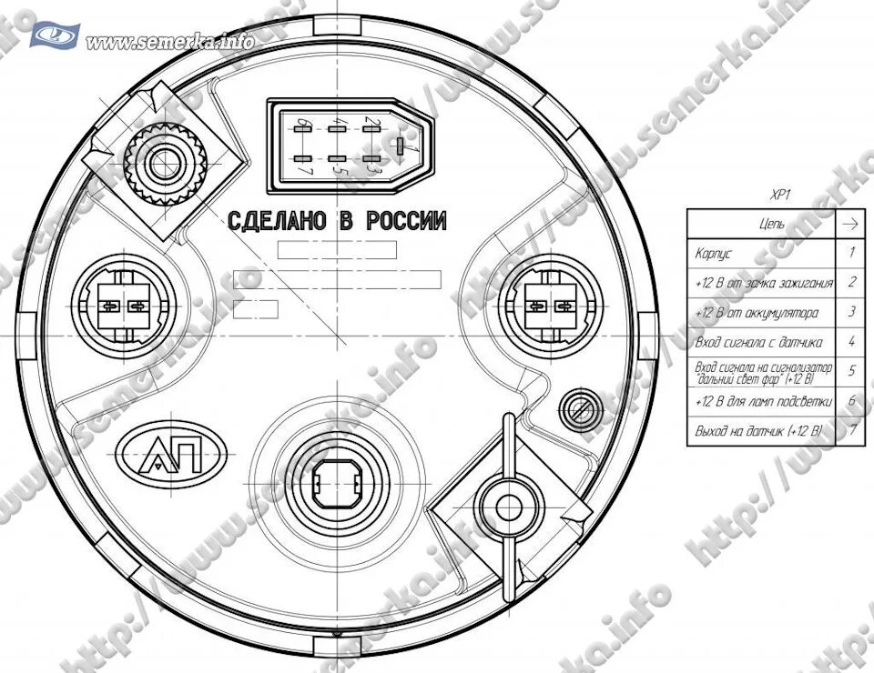 Распиновка спидометра уаз Электронный спидометр - Nissan Serena Mk I (C23), 1,6 л, 1994 года своими руками