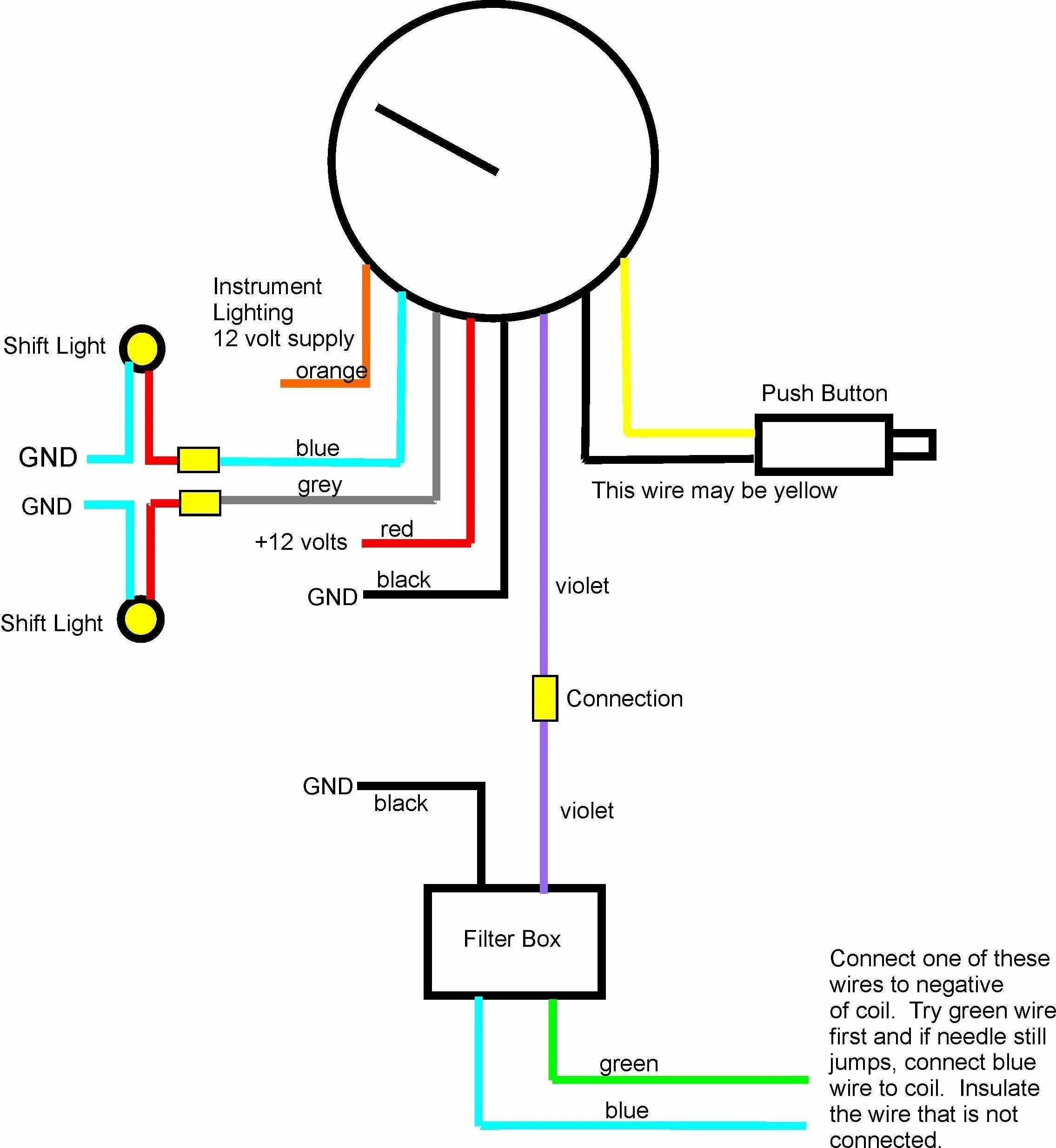 Распиновка тахометра Vdo Oil Pressure Gauge Wiring Diagram Gallery Elektroschaltplan, Autos, Free