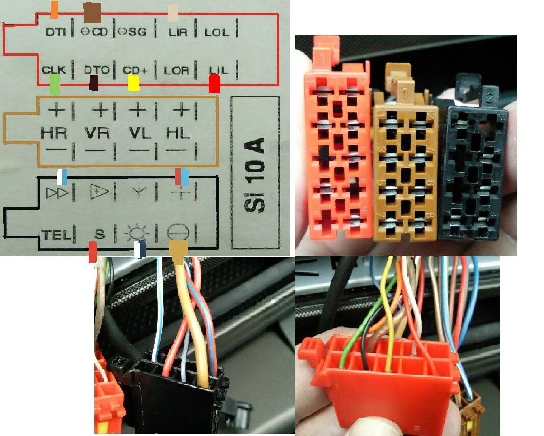 Распиновка vw Распиновка разъема магнитолы vw LkbAuto.ru