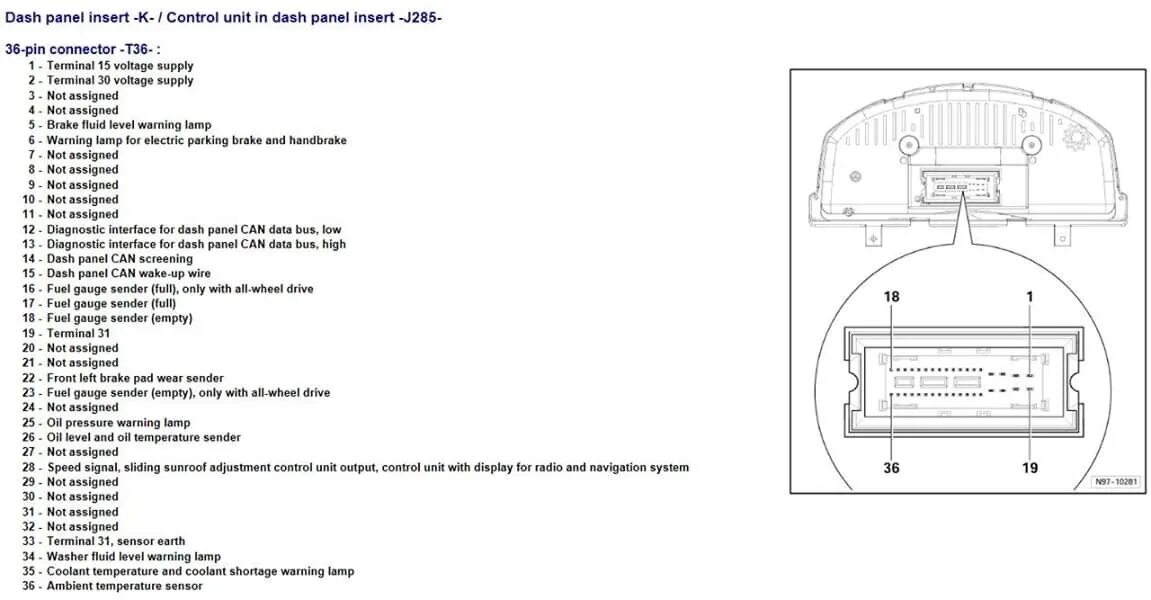 Распиновка vw Новогодние подарки, Перевоплощение в B7. - Volkswagen Passat Variant (B6), 2 л, 