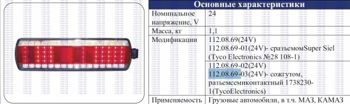 Распиновка задних фонарей камаз 7442.3716-09 Фонарь задний правый 7442.3716-09 (взаимозам.с 8512.3716-03) - купи