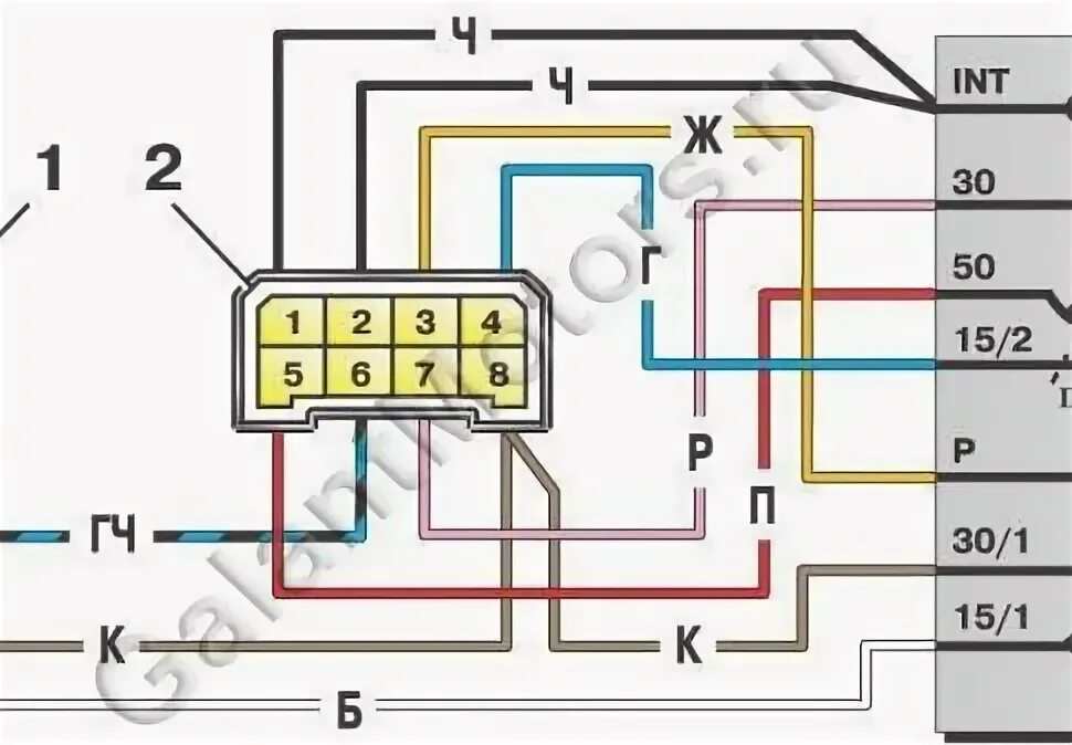 Распиновка замка ваз Ваз 2115 дмрв признаки неисправности - Всё об автомобилях Лада ВАЗ