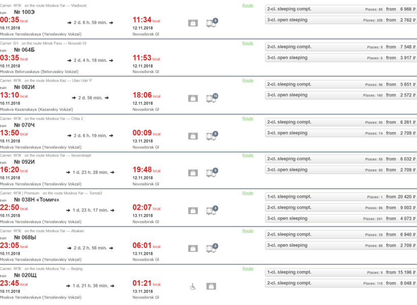 Расписание поезда москва фото Как добраться из Минска в Новосибирск: расстояние, время в пути, цены и маршрут 