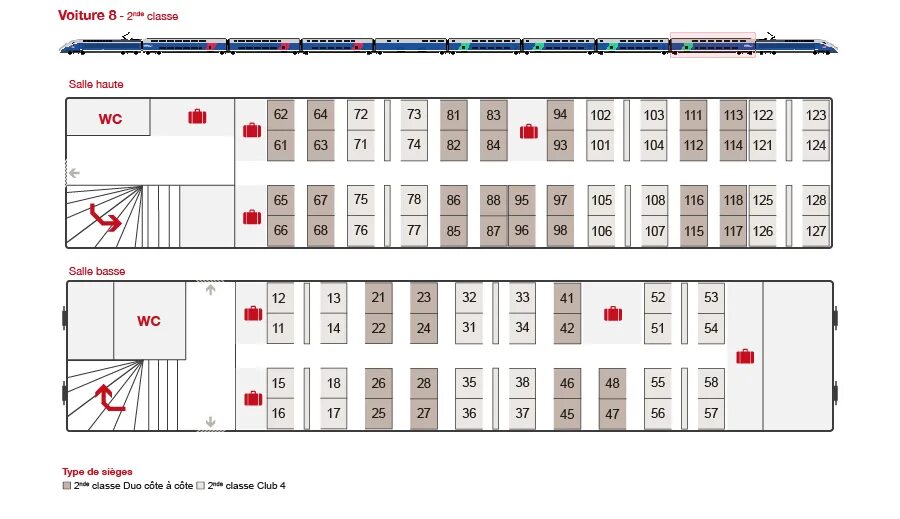 Расположение купе в двухэтажном вагоне схема Картинки РАСПОЛОЖЕНИЕ СИДЯЧИХ МЕСТ В ПОЕЗДЕ