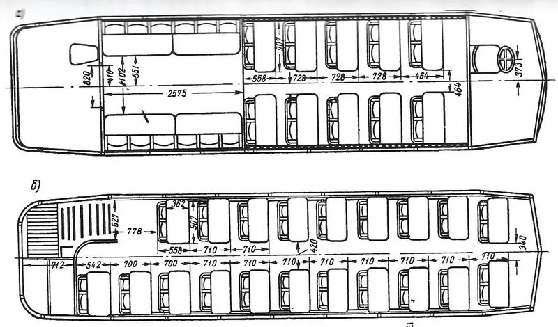 Расположение мест в двухэтажном автобусе схема Троллейбус ЯТБ-3