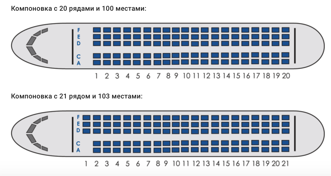 ✈ Самолёт Боинг 737-700: нумерация мест в салоне, схема посадочных мест, лучшие 