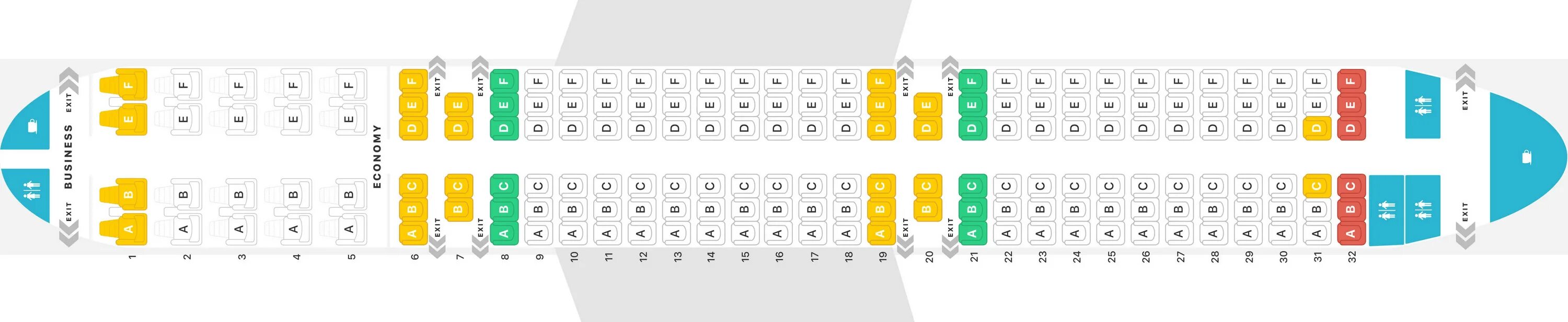 Расположение мест в самолете уральские авиалинии схема ✈ Самолет Airbus A321-200: нумерация мест в салоне, схема посадочных мест, лучши