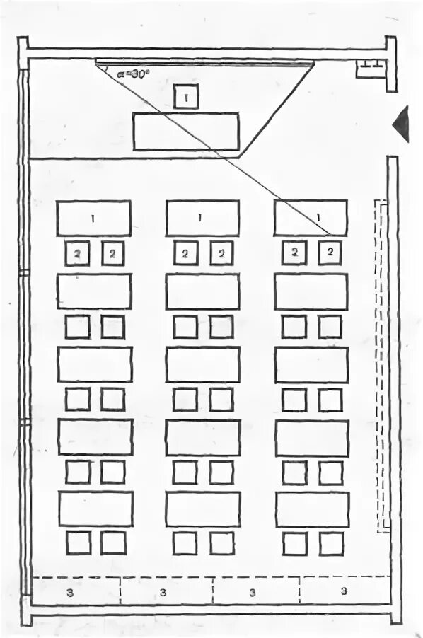 Расположение парт в классе схема Расположение парт в школе - Гранд Проект Декор.ру