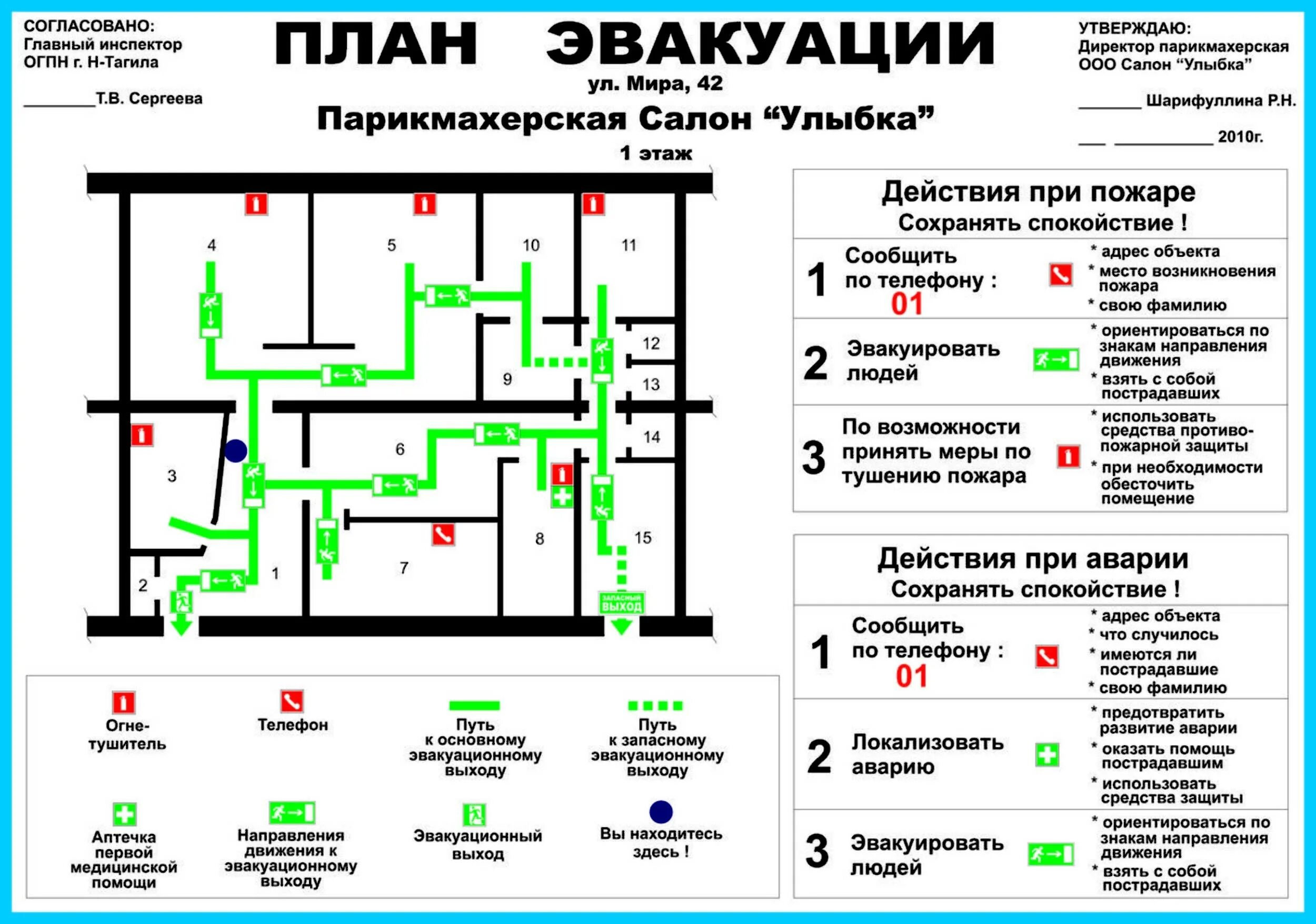 Расположение схемы эвакуации при пожаре Создание планов эвакуации в бесплатной программе