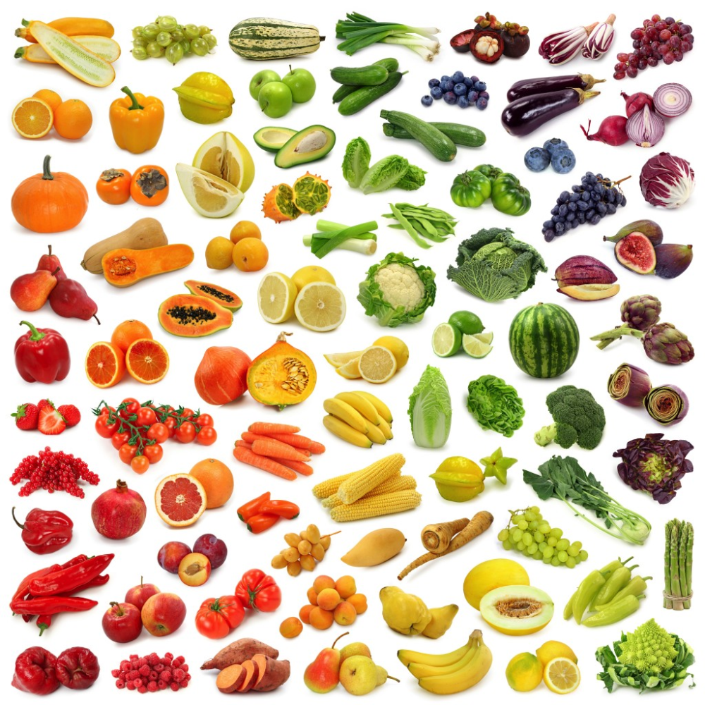 Распознать овощ по фото онлайн Rainbow of fruits & veggies Fruits and vegetables pictures, Vegetable pictures, 