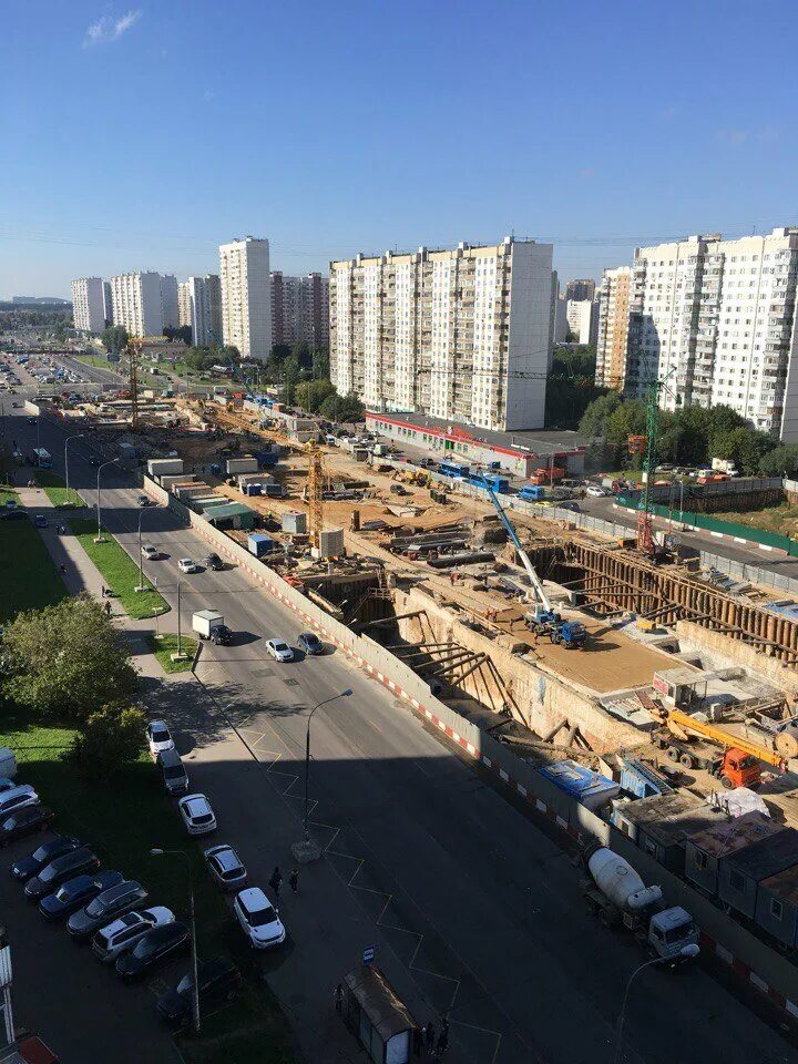 Рассказовка москва фото района Фото со станции метро "Рассказовка" во время экскурсии д Рассказовка на Раёнзе