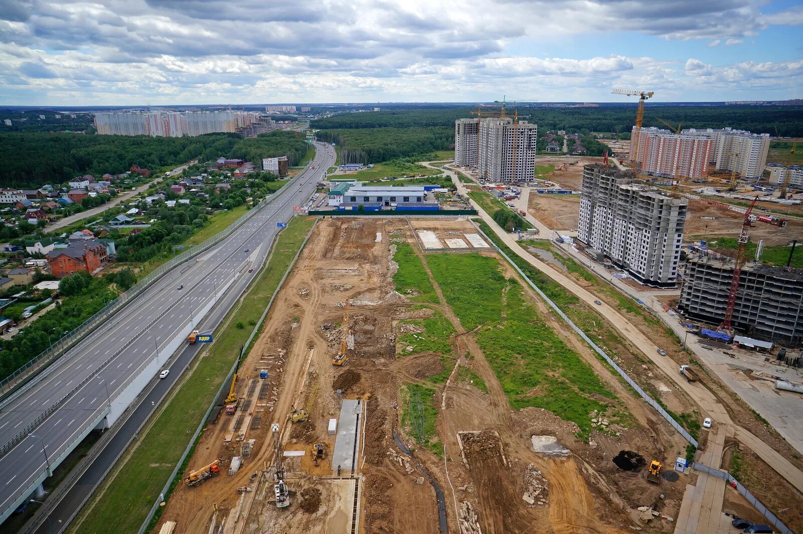 Рассказовка москва фото района Транспортный узел в Рассказовке "свяжет" метро, скоростной трамвай и автобусную 