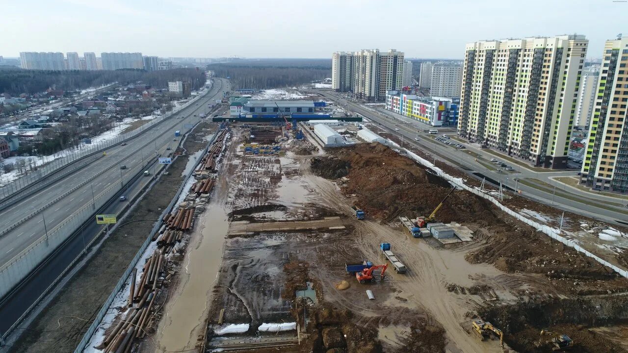 Рассказовка москва фото района Метро в Ново-Переделкино и Солнцево от Andrey72 в марте 2017. Часть 5 д Рассказо