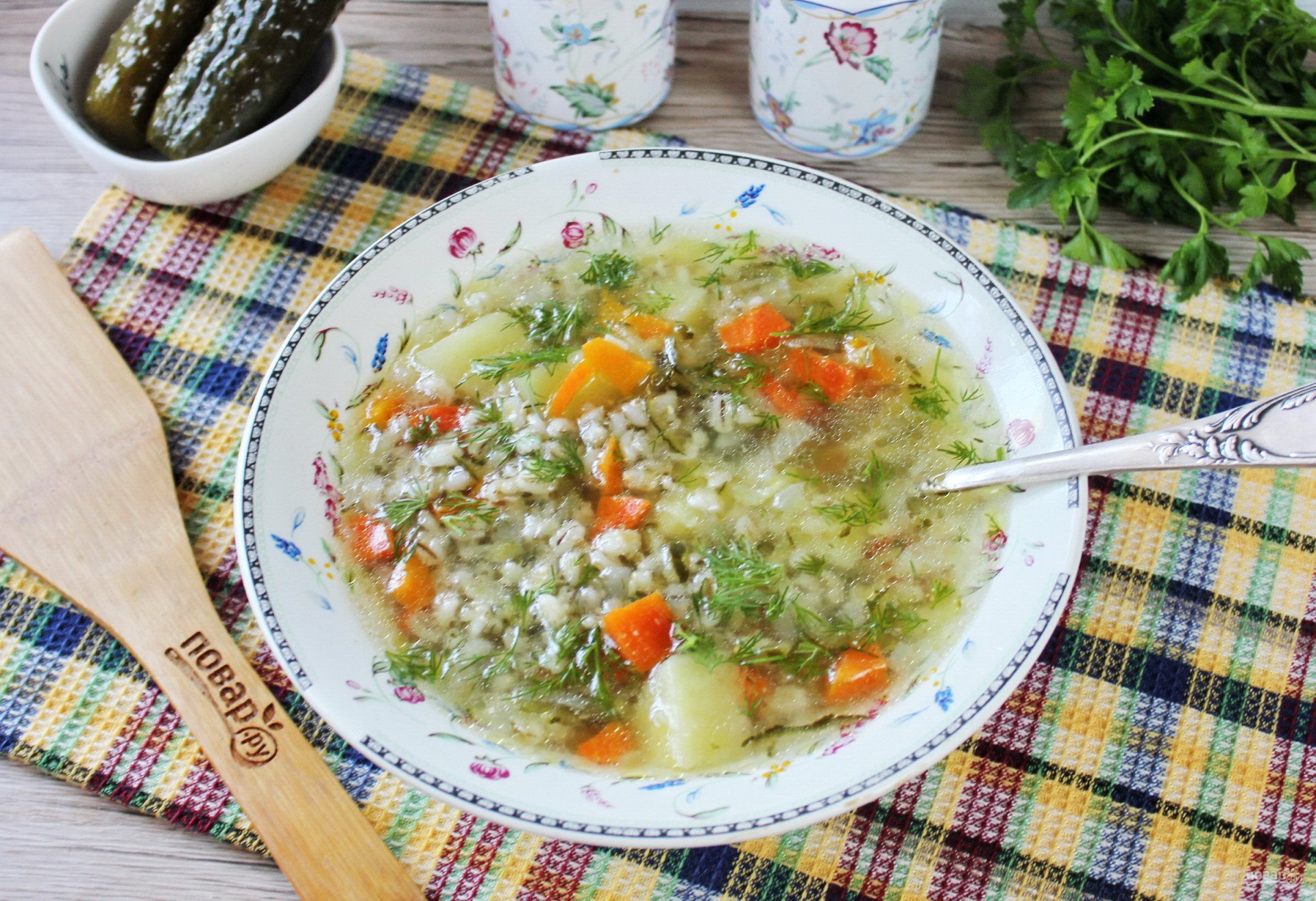 Рассольник без огурцов рецепт с фото Рассольник из маринованных огурцов - пошаговый рецепт с фото на Повар.ру