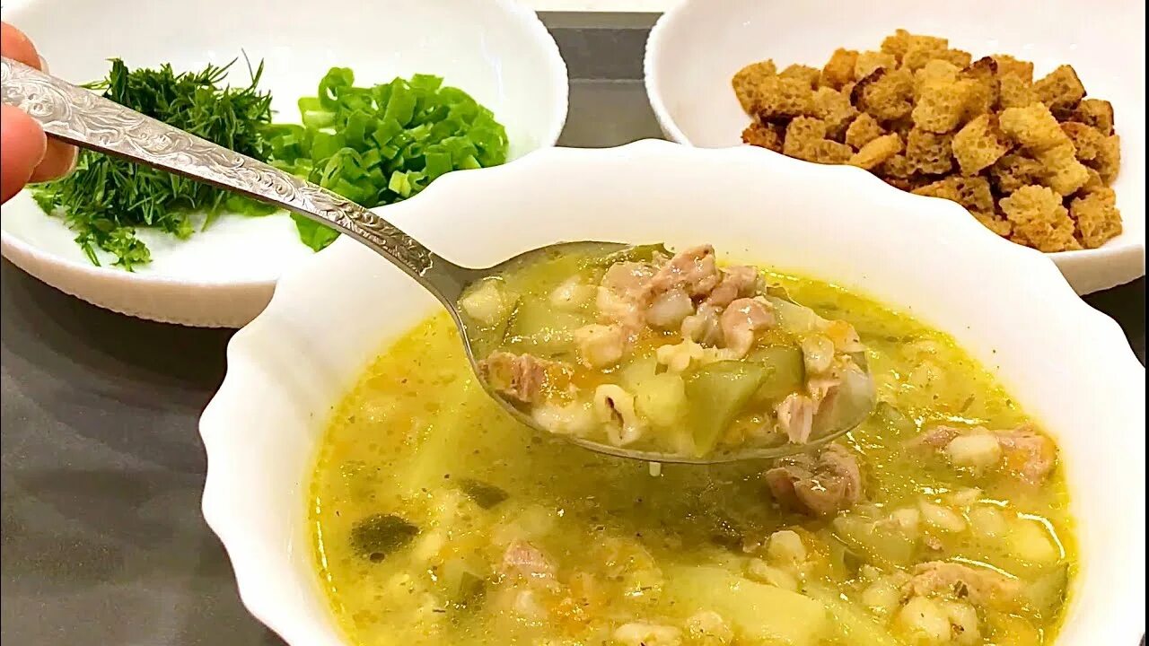 Старинный рецепт рассольника с говяжьими почками