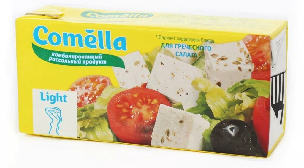 Рассольный сыр фото Сырный продукт Комбинированный рассольный 55% "Comella" 330 гр. - купить в интер