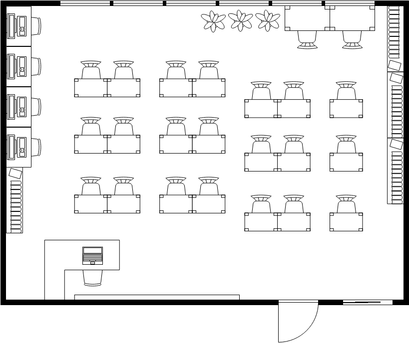 Расстановка мебели в классе схема Classroom Seating Chart Floor Plan Схема рассадки Template