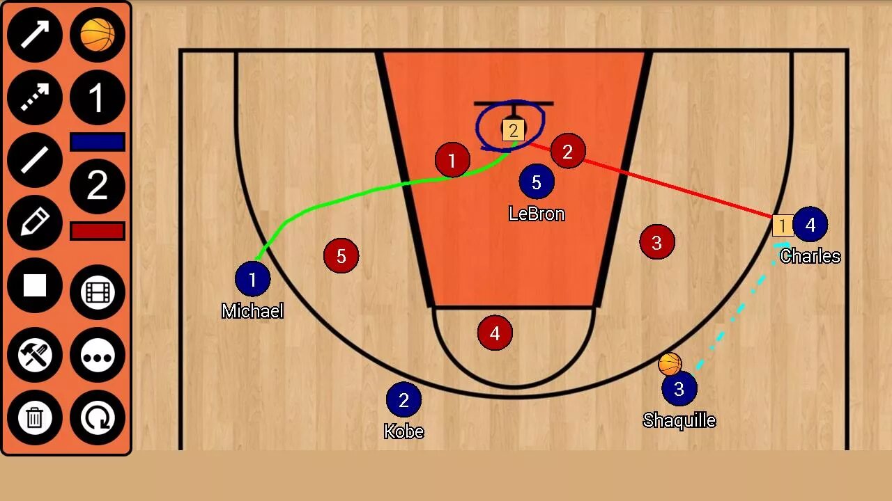 diagram of basketball court labeled best free home Basketball positions, Basketb