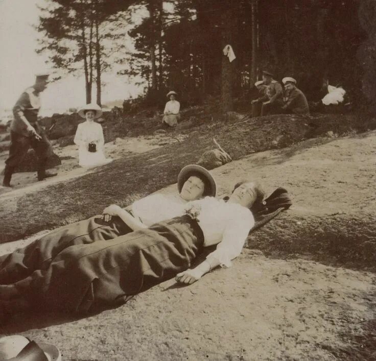 Расстрел николая 2 фото Grand Duchess Tatiana & Her Aunt Grand Duchess Olga Alexandrovna Царь николай ii