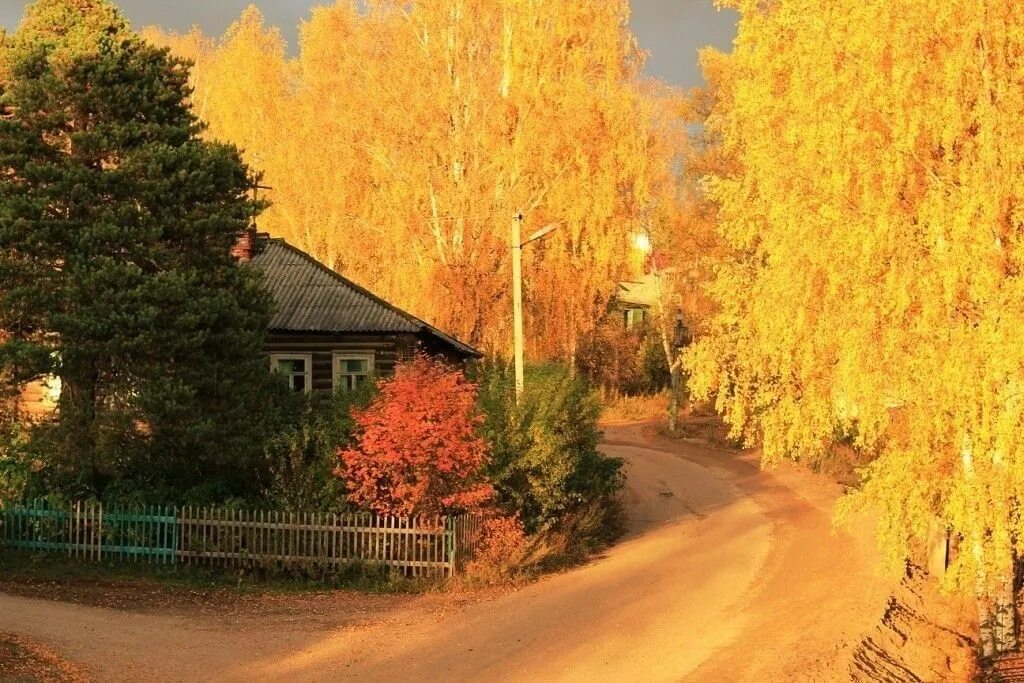 Рассвет осень деревня фото Беседа "Красота сельской местности" 2019, Богучарский район - дата и место прове