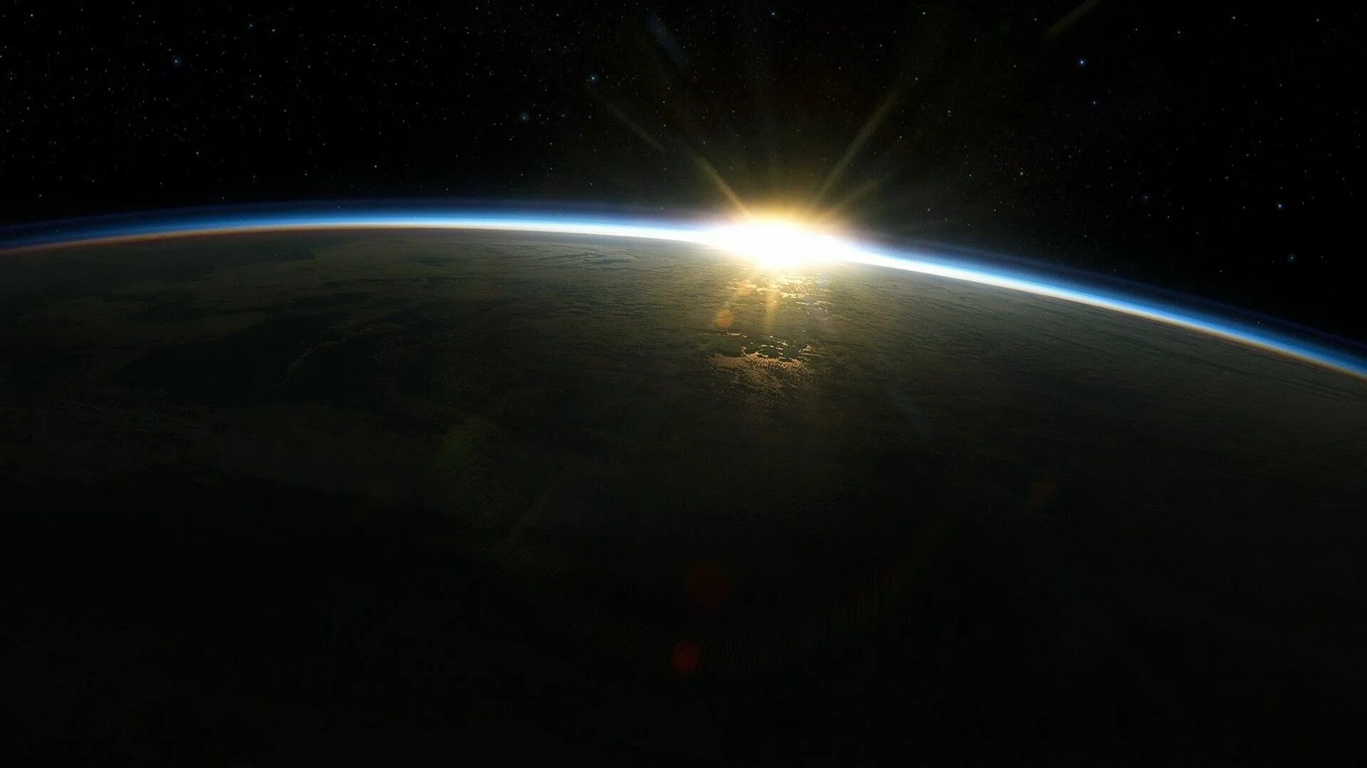 Рассвет в космосе фото Sunrise from Earth horizon Earth atmosphere, Sunrise wallpaper, Sunrise