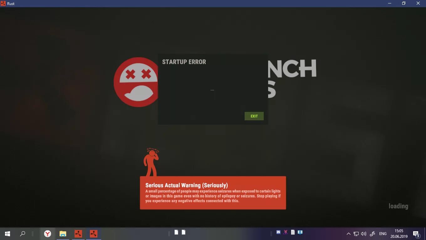 Раст ошибка подключения Ответы Mail.ru: Ошибка в игре раст Startup error