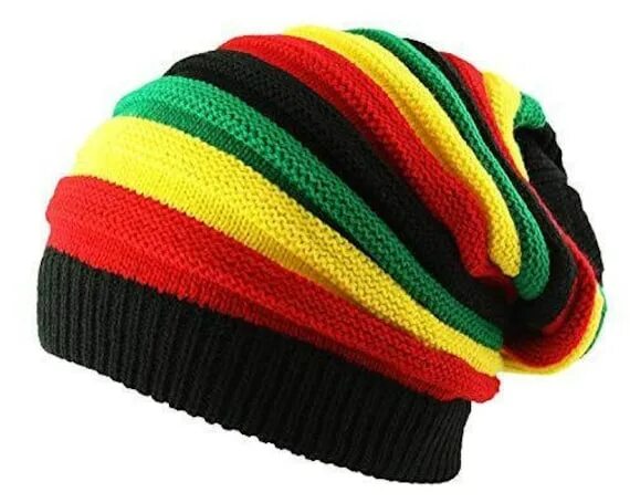 Растаманская шапка фото Crazy Lizard Rasta Hat For Dreadlocks. Bob Marley Mens Hats. Etsy