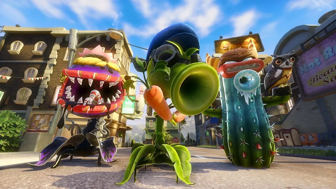 Растения игра фото 2 Геймплей-трейлер Plants vs. Zombies: Garden Warfare 2