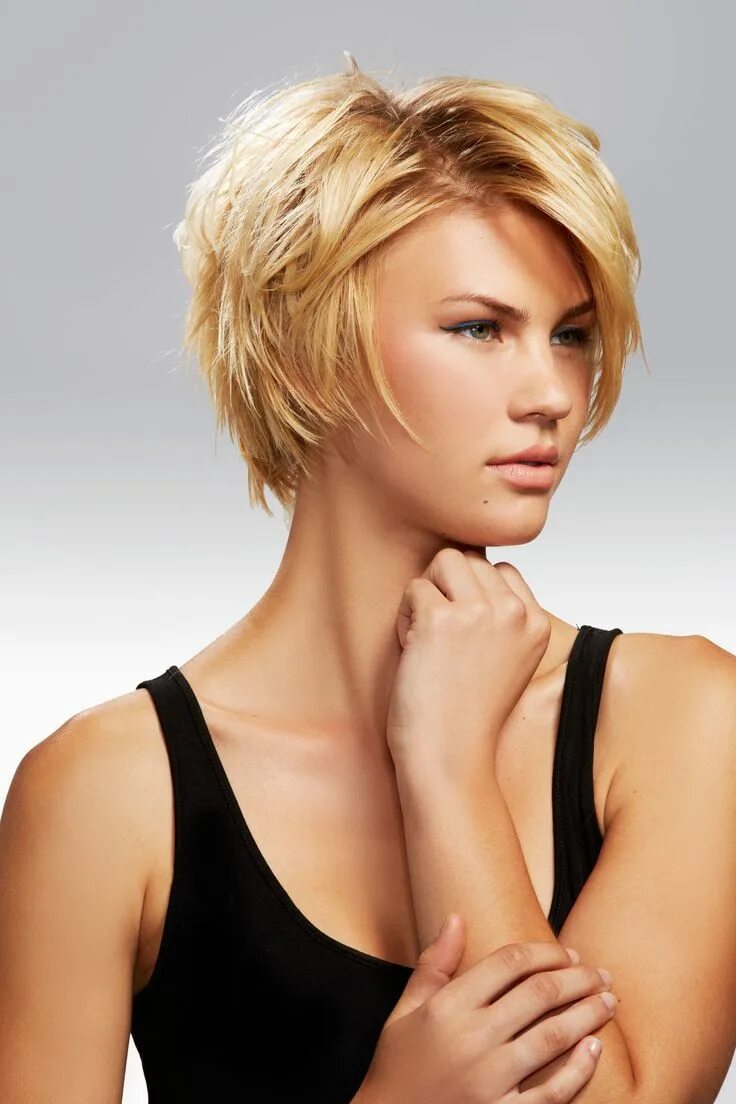 Cute Hairstyle Ideas for Long Face 2020 (With images) Short blonde haircuts, Mes