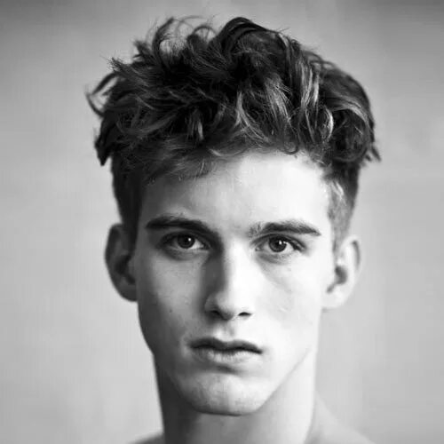 Растрепанная прическа мужская короткая 100 Best Hairstyles for Teenage Boys - The Ultimate Guide Wavy hair men, Cool ha