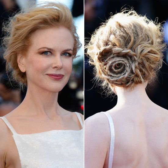 Растрепав свои прически See Nicole Kidman's Awe-Inspiring Cannes Hairstyles From Every Angle Edgy hair, 