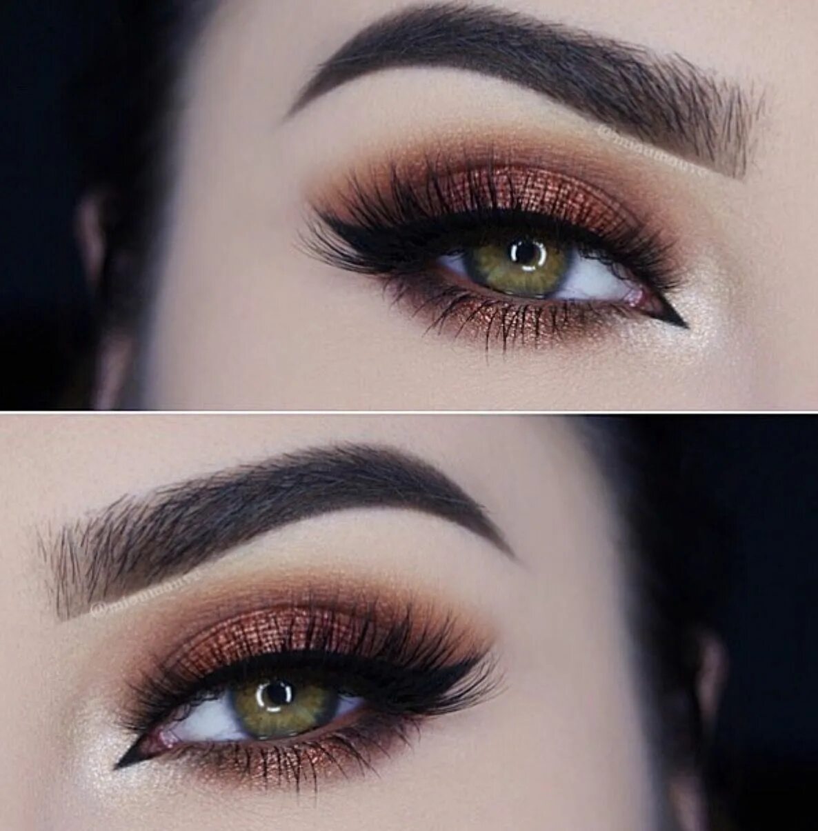 Растушеванная стрелка макияж пошагово фото Beautiful color Eye makeup, Makeup for green eyes, Fall makeup