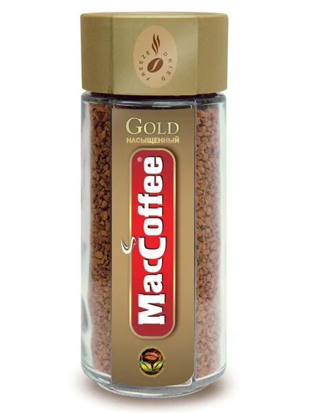 Растворимое кофе баночка в стекле фото Кофе растворимый MacCoffee 100г. 1шт. - купить с доставкой по выгодным ценам в и